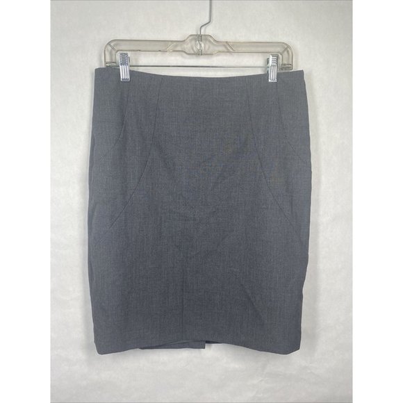 The Limited Collection Skirt Women 8 Heather Gray lined - Picture 1 of 6